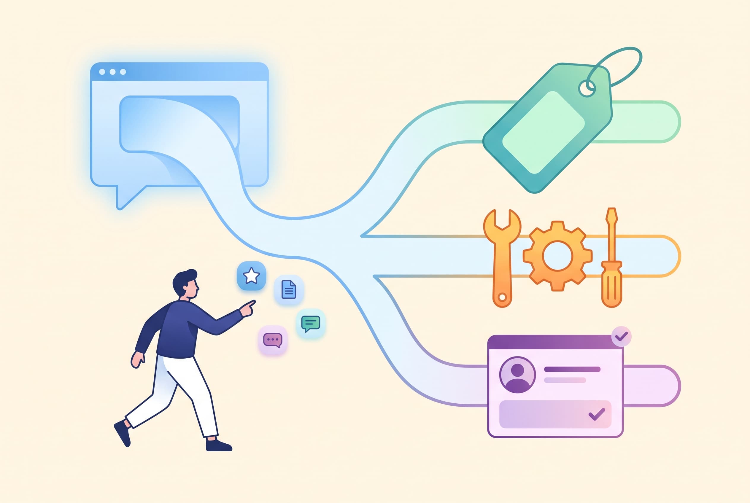 Designing Website Chat Intake Questions That Route Pricing, Technical, and Account Requests Without Making Visitors Fill Out a Form
