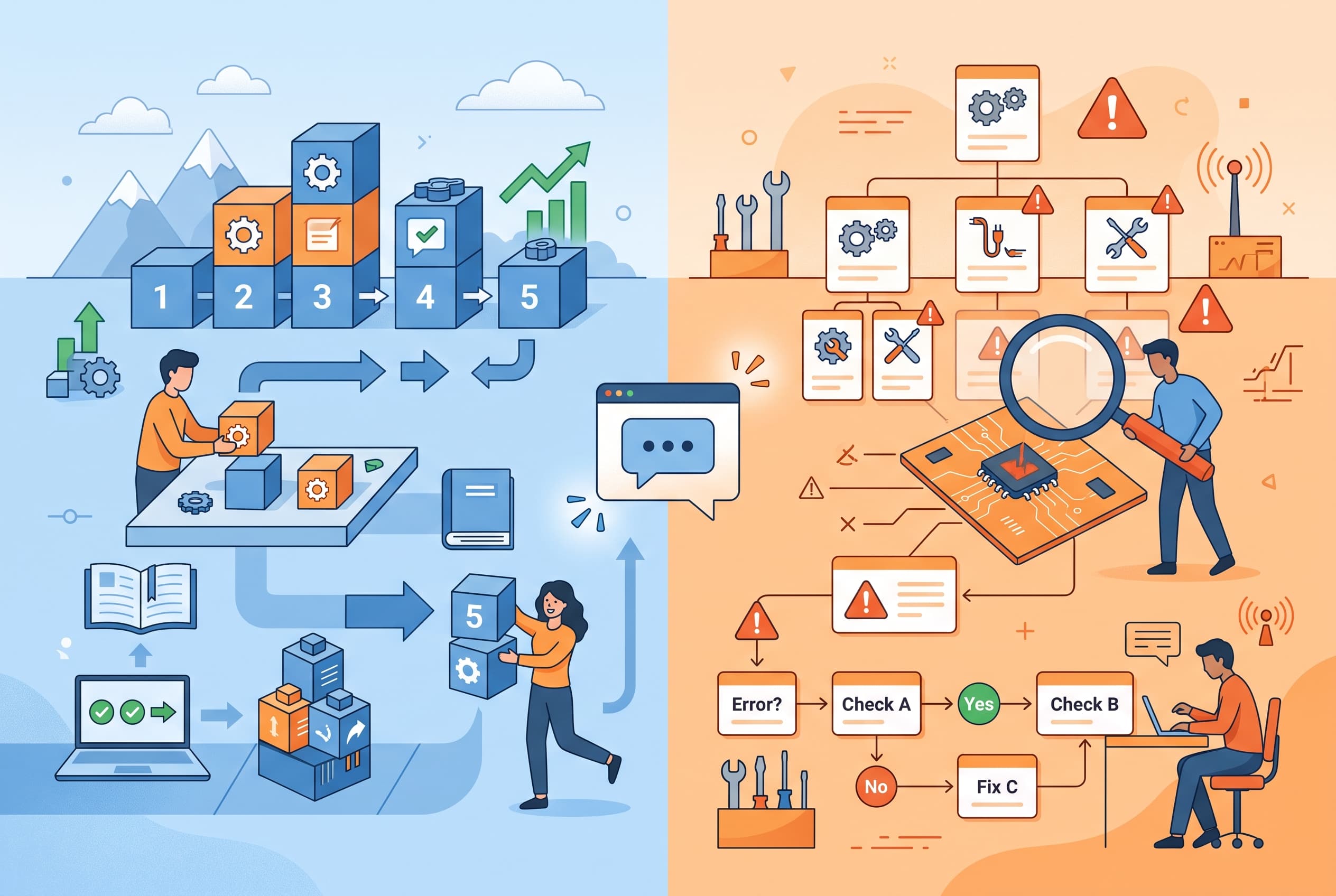 How to Structure Product Documentation So Website AI Chat Can Separate Setup From Troubleshooting