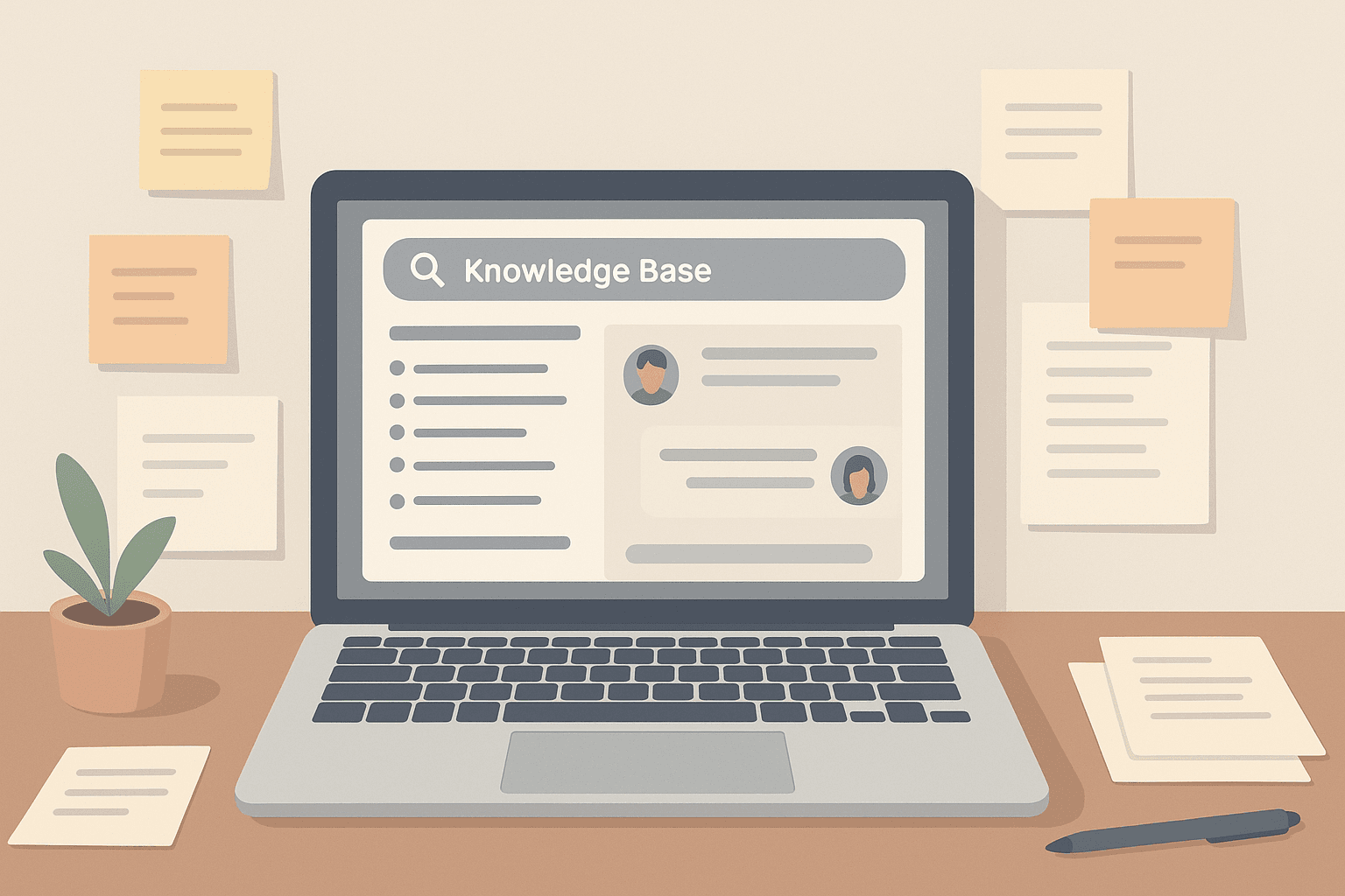 Turning Support Transcripts into a Living Knowledge Base