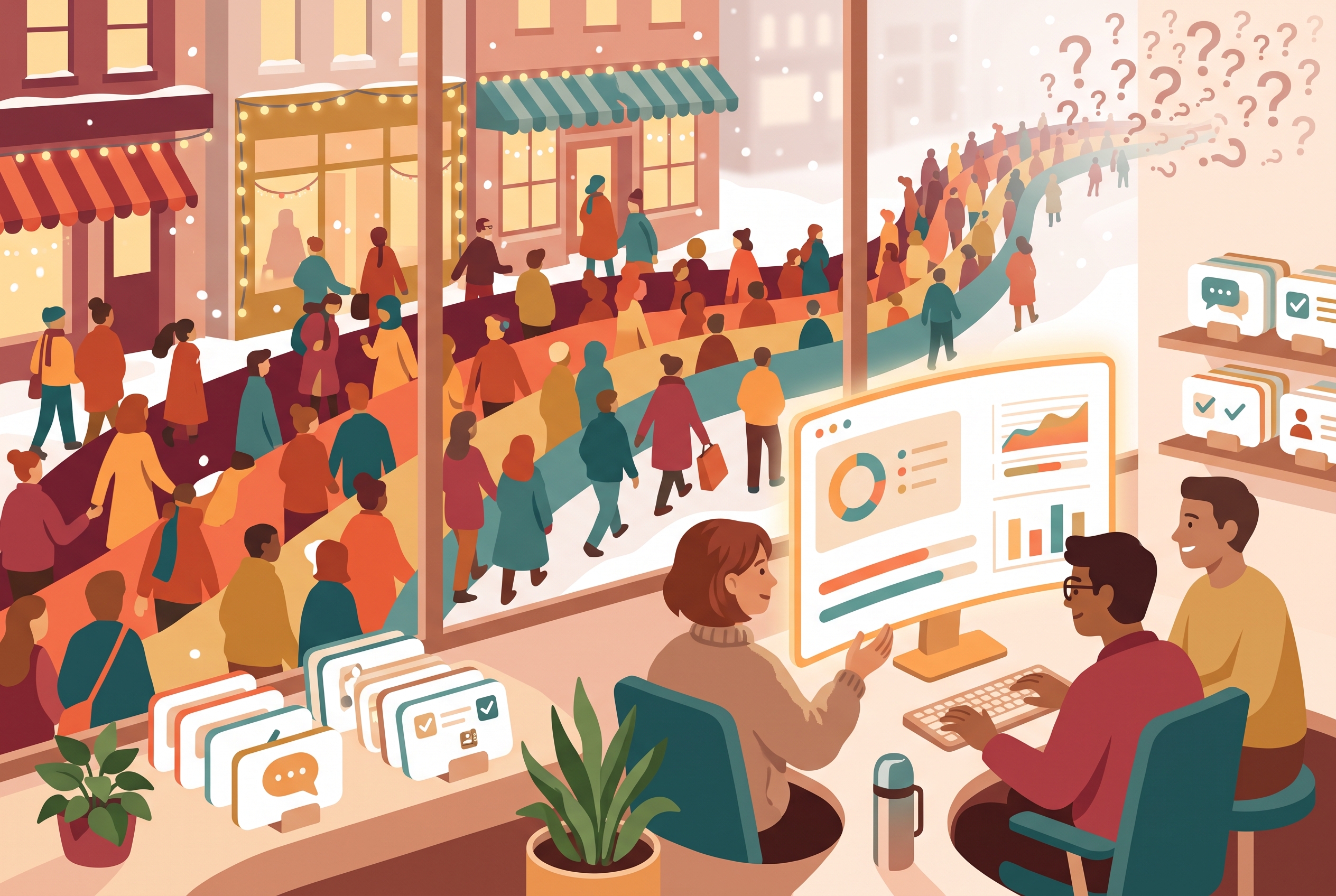 Seasonal Traffic Spikes: Keeping AI Support Quality When Volume Goes 5x